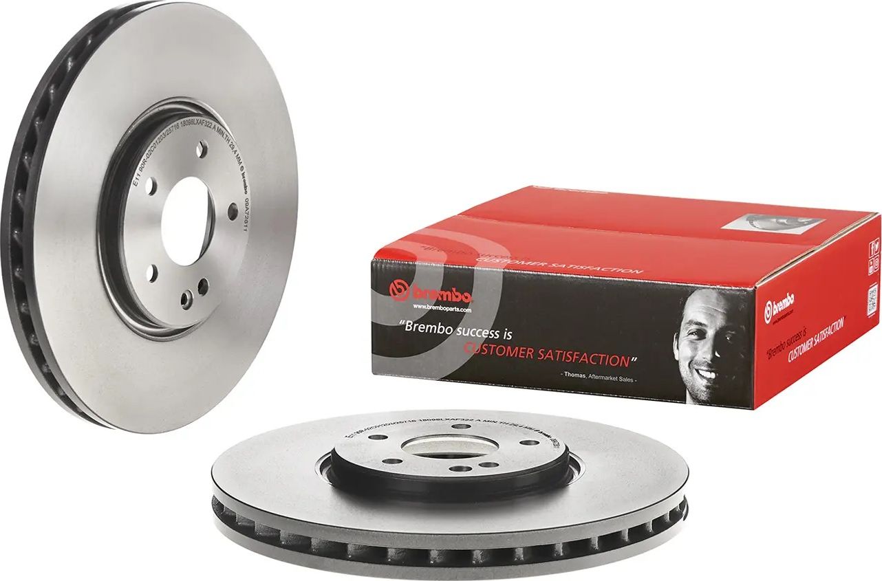 Тормозной диск Brembo PRIME LINE - UV Coated. Артикул 09.A726.11