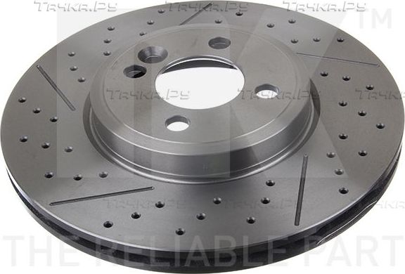Тормозной диск NK передний для MINI Clubman I (R55) 2007-2014. Артикул 204038