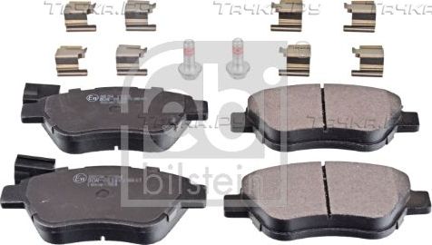 Тормозные колодки Febi Bilstein. Артикул 16876