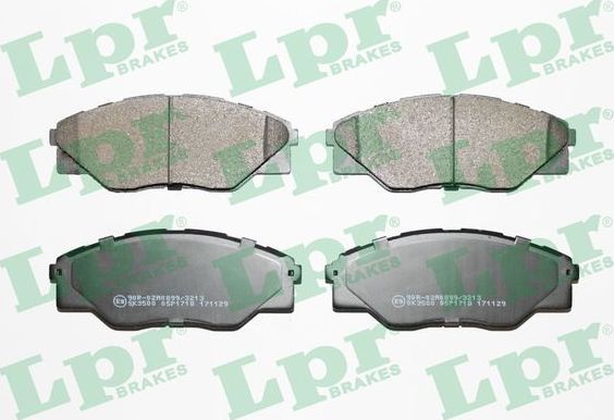 Тормозные колодки LPR. Артикул 05P1718