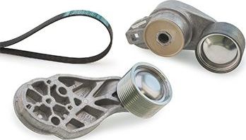 Приводной ремень поликлиновой с роликами (комплект) Gates FleetRunner™ Micro-V® для Volvo  FMX II 2013-2026. Артикул K0310PK1445HD