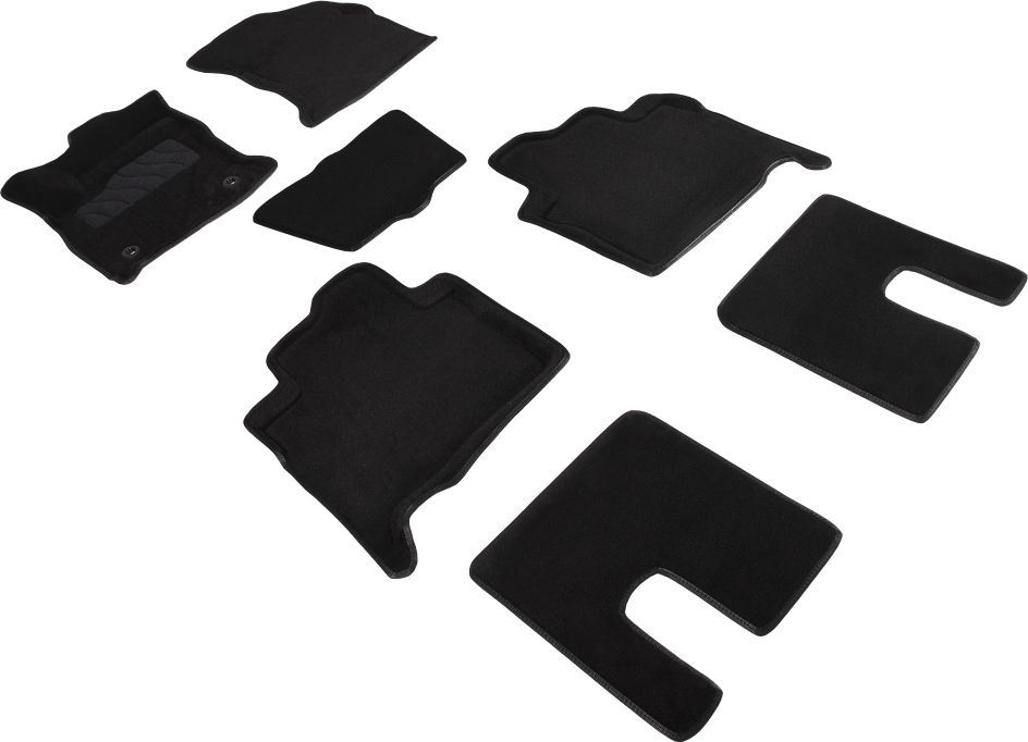 Коврики Seintex 3D ворсовые для салона Toyota Fortuner II 2017-2026. Артикул 89351