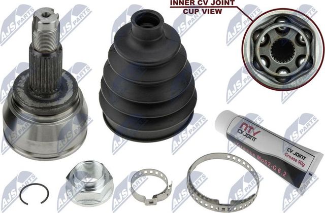 Шрус внутренний (граната) NTY передний для Jeep Renegade I 2014-2026. Артикул NPZ-FT-057