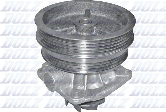 Помпа (водяной насос) Dolz для Fiat Multipla I 1999-2010. Артикул S216
