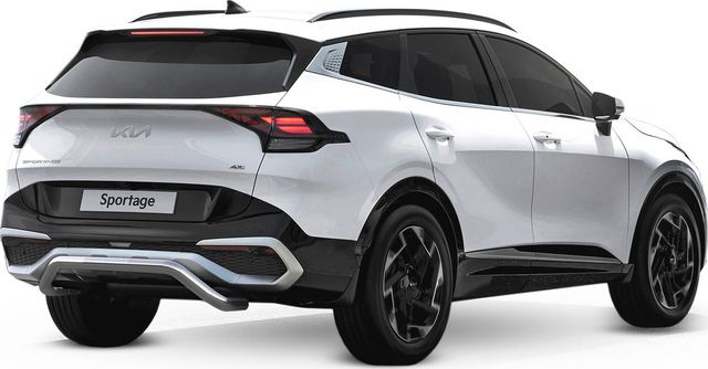 Защита Rival заднего бампера d57 скоба для Kia Sportage V 2021-2026. Артикул R.2814.003