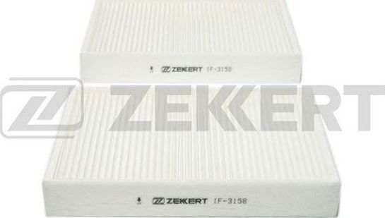 Салонный фильтр Zekkert. Артикул IF-3158