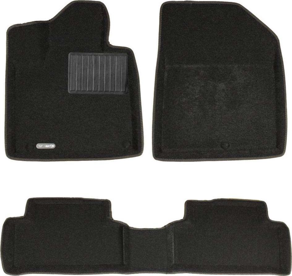 Коврики текстильные Euromat 3D Business для салона Kia Sorento IV 2020-2026. Артикул EMC3D-002900