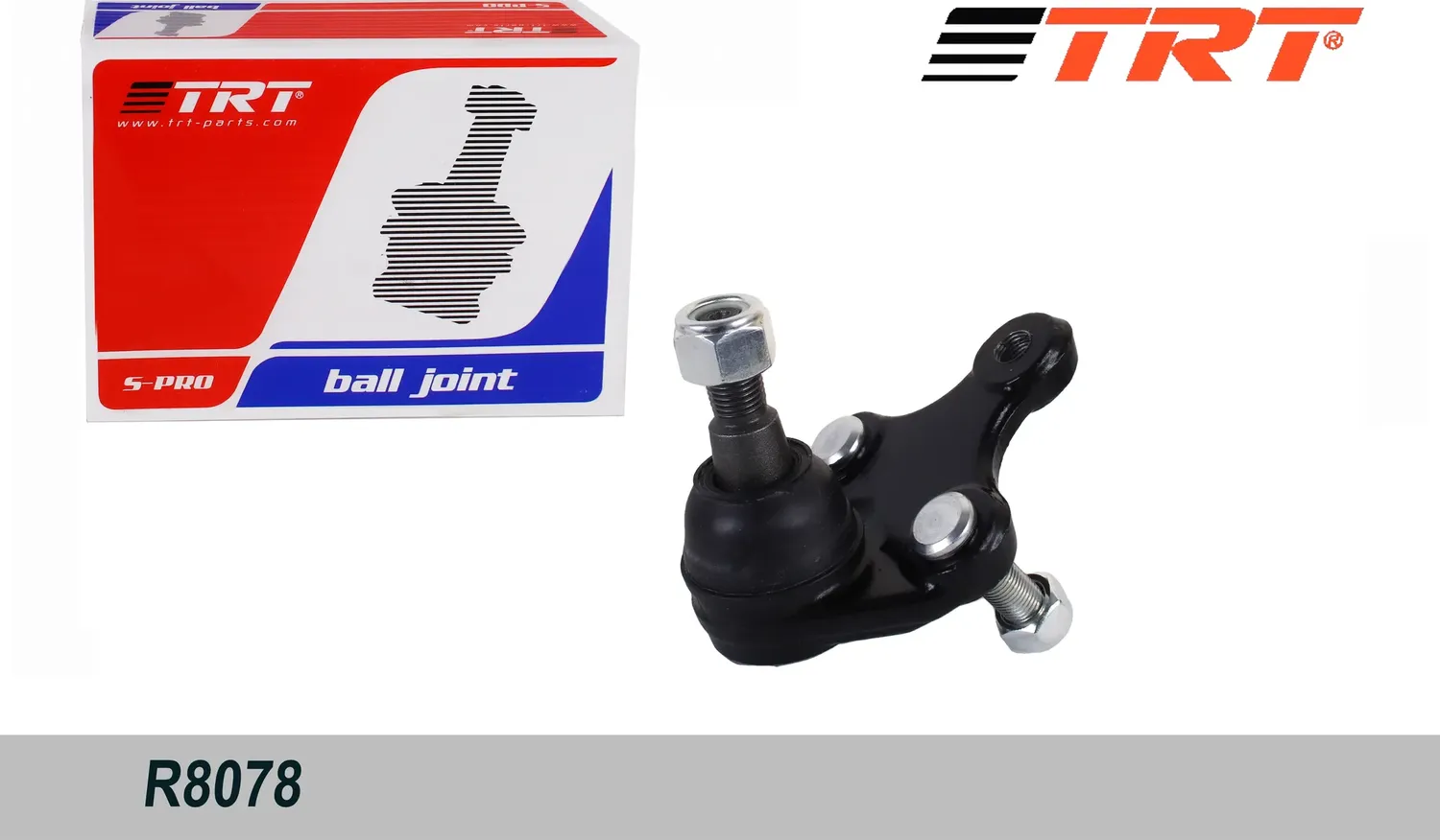 Опора шаровая 43330-49095 TRT R8078 Toyota Corolla E150/E180 06-, Auris 07-, RAV TRT. Артикул R8078