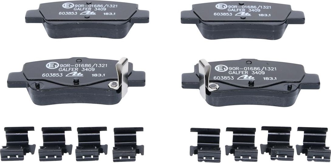 Тормозные колодки ATE. Артикул 13.0460-3853.2