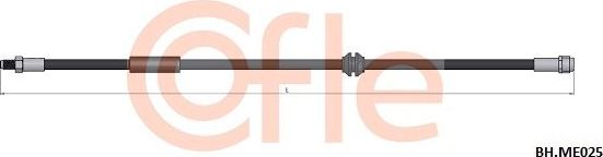 Тормозной шланг Cofle. Артикул 92.BH.ME025