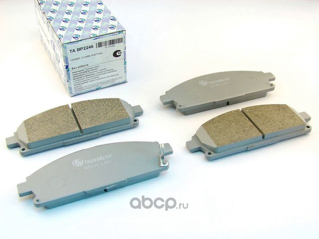 КОЛОДКИ AN-677, TABP2246 TRASAUTO (Trustauto). Артикул TABP2246
