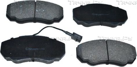 Тормозные колодки ASAM передние для Fiat Ducato II 1994-2006. Артикул 71397