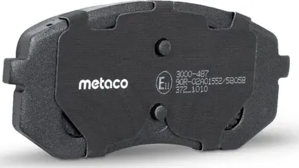 Колодки тормозные HYUNDAI/KIA SPORTAGE/I35/TUCSON 10- перед. (Metaco). Артикул 3000487
