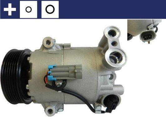 Компрессор кондиционера Mahle Behr. Артикул ACP 156 000S