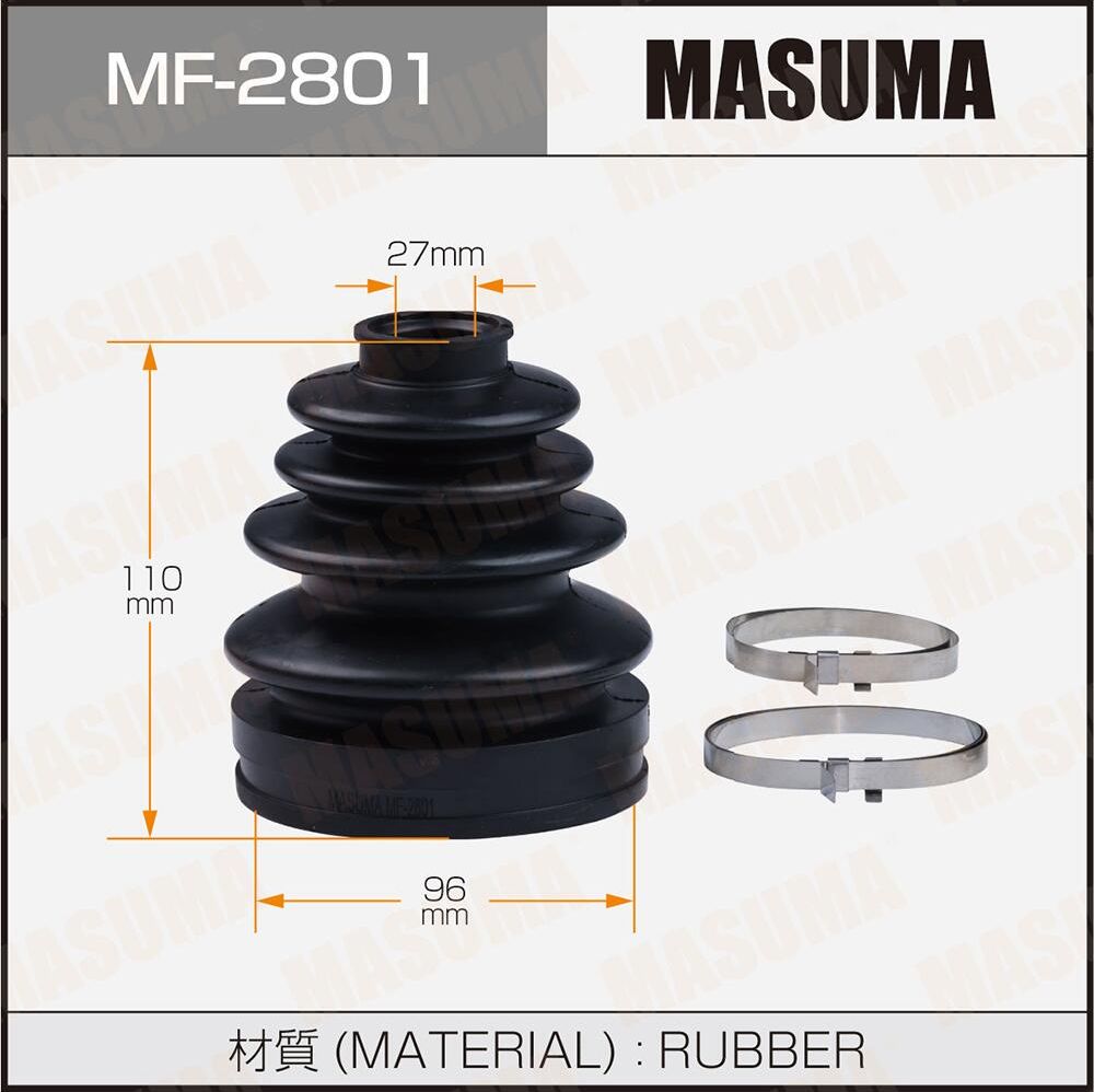 Пыльник ШРУСа внутренний Masuma передний для Lexus LX 470 1998-2008. Артикул MF-2801
