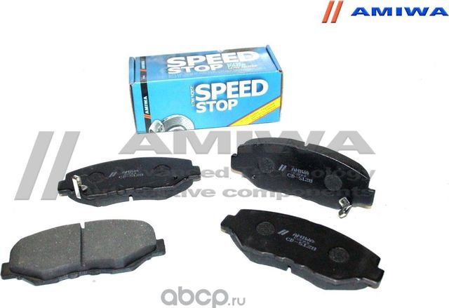 Колодки тормозные передние (Amiwa). Артикул CD5128