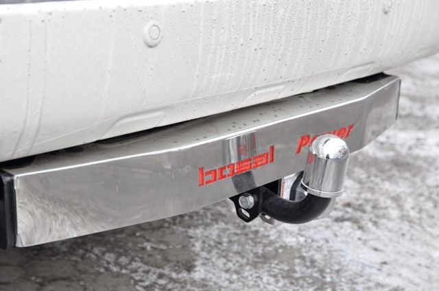 Фаркоп Oris (ранее Bosal) для Lexus LX 570 2007-2026. (с декор. пластиной). Артикул 3054-ABP