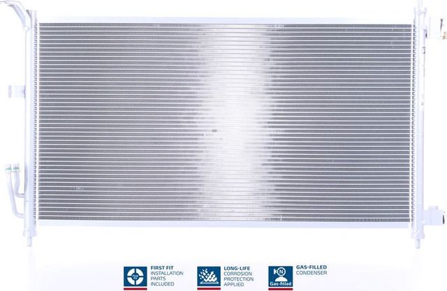 Радиатор кондиционера (конденсатор) Nissens (алюминий) для Nissan Almera G15 2012-2018. Артикул 941074