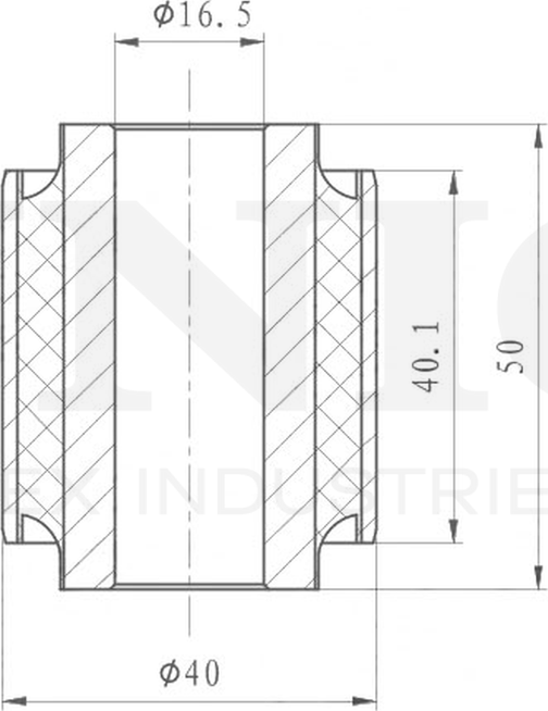 Сайлентблок реактивной тяги (Unio). Артикул RMP-20426