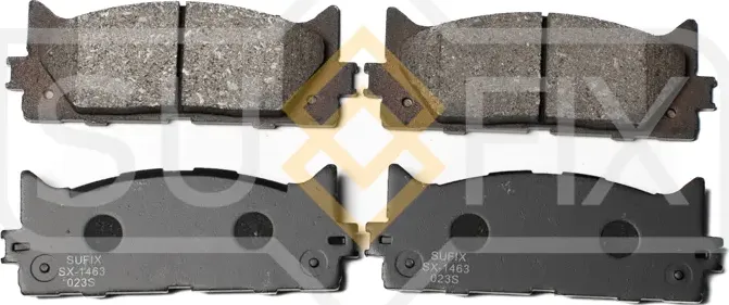 Колодки тормозные дисковые передние правые/левые DAIHATSU ALTIS 1996-2010,LEXUS (Sufix). Артикул SX1463