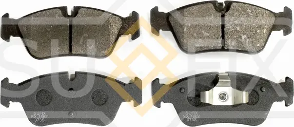Колодки тормозные передние (Sufix). Артикул SX1662