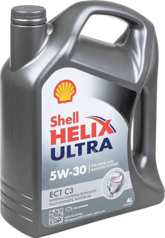 550050441 SHELL HELIX ULTRA ECT C3 5W-30, 4 L Shell. Артикул 550050441