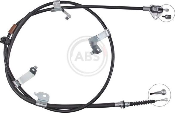 Трос ручника (тросик ручного тормоза) ABS. Артикул K10110