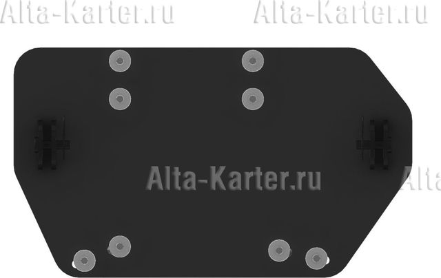 Площадка Storm для крепления снегового отвала Polaris Sportsman Х2 2010-2011. Артикул 40.MP 0085