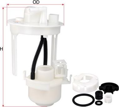 Топливный фильтр Sakura. Артикул FS-17420