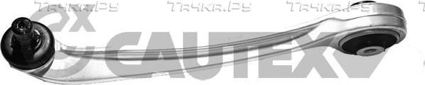 Поперечный рычаг передней подвески Cautex (алюминий) левый верхний для Skoda Superb I 2001-2008. Артикул 750420