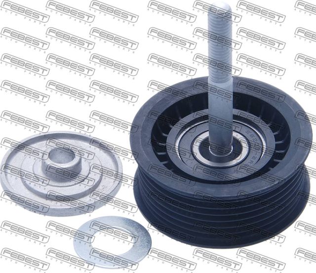 Направляющий (ведущий) ролик приводного поликлинового ремня Febest. Артикул 3488-PAN
