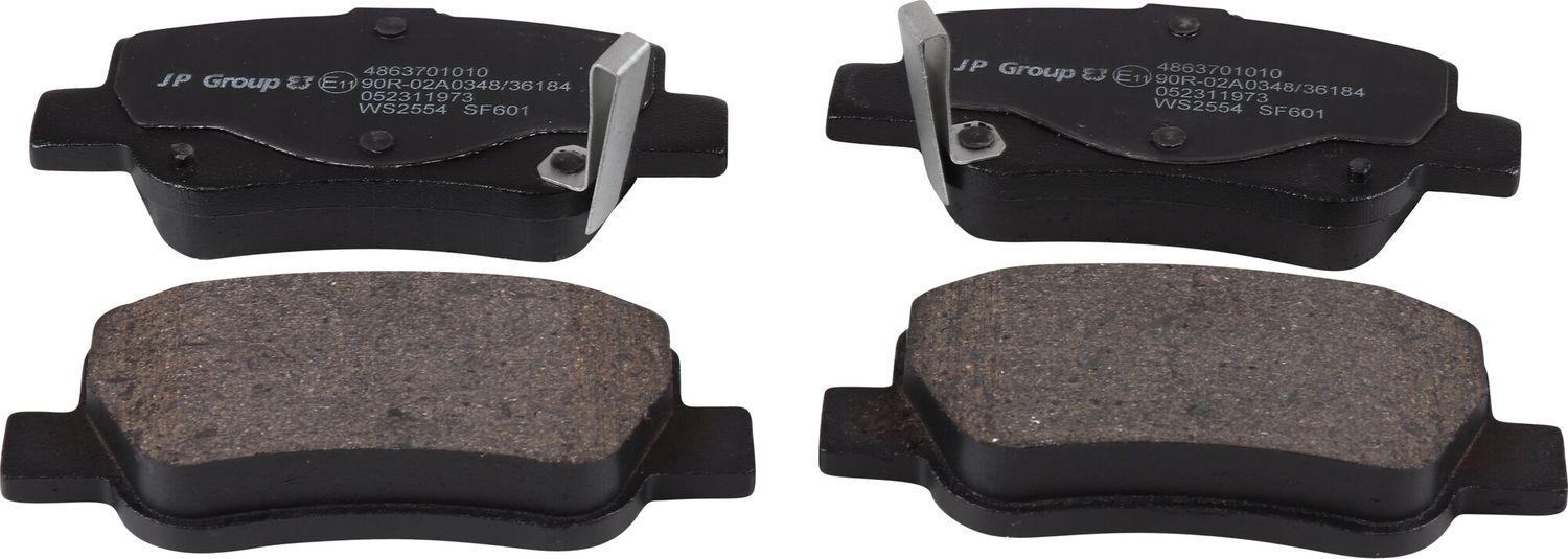 Тормозные колодки JP Group JP. Артикул 4863701010