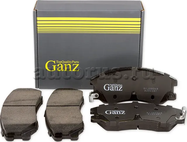 Колодки торм.пер. (Ganz). Артикул GIJ09049