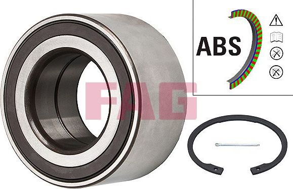 Ступичный подшипник (комплект) Fag. Артикул 713 6197 90
