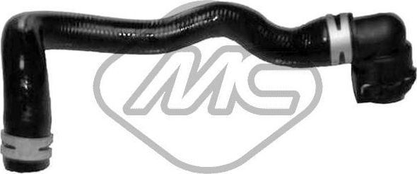 Патрубок радиатора (системы охлаждения) Metalcaucho для Ford Tourneo Connect I 2002-2013. Артикул 98503