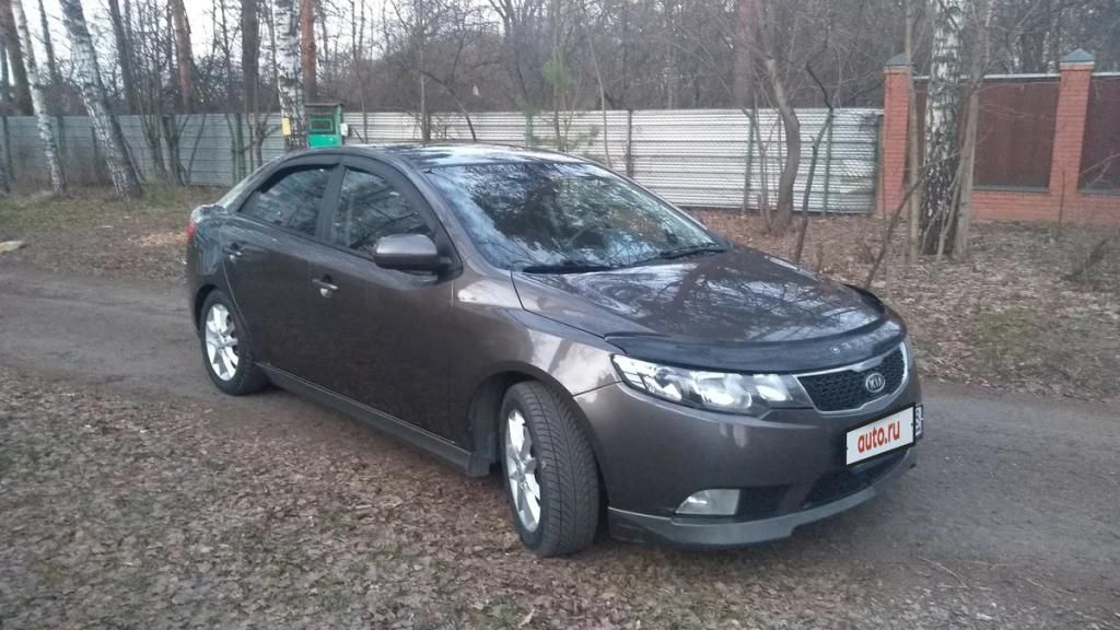 Дефлектор VT52 для капота Kia Cerato II 2009-2013. Артикул KA10VT