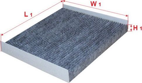 Салонный фильтр Sakura. Артикул CAC-28310