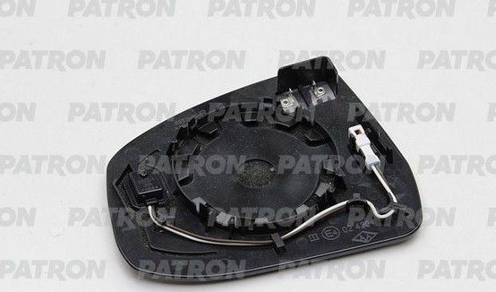 Зеркальное стекло бокового зеркала Patron правое для Ford Focus III 2010-2019. Артикул PMG0001G02