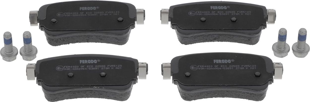 Тормозные колодки Ferodo Premier Eco Friction. Артикул FVR5120