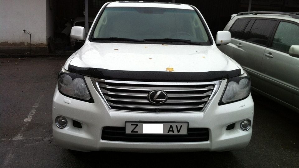 Дефлектор SIM для капота Lexus LX 570 2007-2015. Артикул SLLX5700712