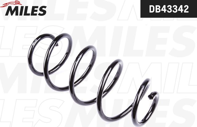 Пружина подвески Miles передняя для SEAT Toledo IV 2012-2019. Артикул DB43342