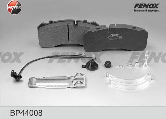 Тормозные колодки Fenox передние/задние для MAN M2000 1995-2005. Артикул BP44008