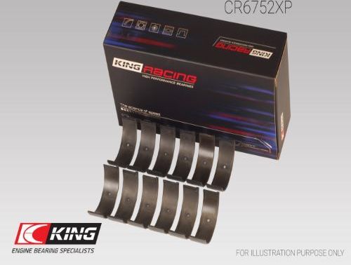Вкладыши шатунные King. Артикул CR6752XP
