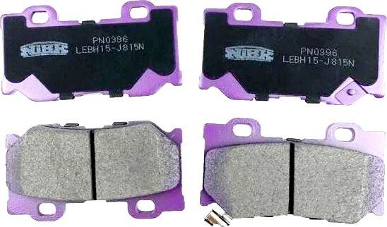 Тормозные колодки NiBK. Артикул PN0396