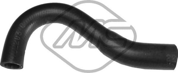 Патрубок радиатора (системы охлаждения) Metalcaucho для Ford Escort V 1990-1995. Артикул 08358