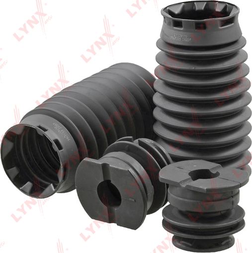 Комплект отбойников и пыльников амортизаторов (стоек) LYNXauto передний для Renault Laguna III 2007-2015. Артикул PR-7086