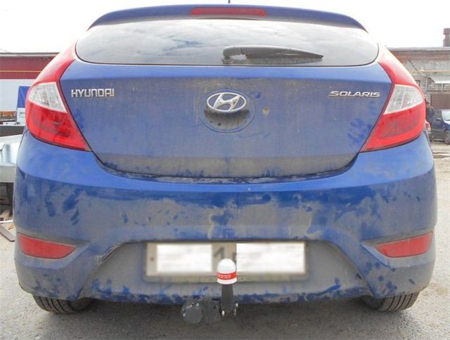 Фаркоп Трейлер для Hyundai Solaris I седан, хэтчбек 2011-2014. Артикул 7240