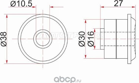 Втулка линка TOYOTA AURISBLADERUMIONMARK X ZIO (SAT). Артикул ST4881742021