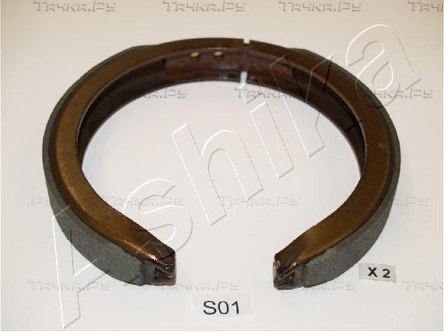 Тормозные колодки (стояночная тормозная система) ASHIKA задние для Daewoo Korando 1999-2001. Артикул 55-0S-S01
