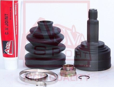 Шрус наружный (граната) Asva передний для Honda Civic VI 1995-2001. Артикул HN-35